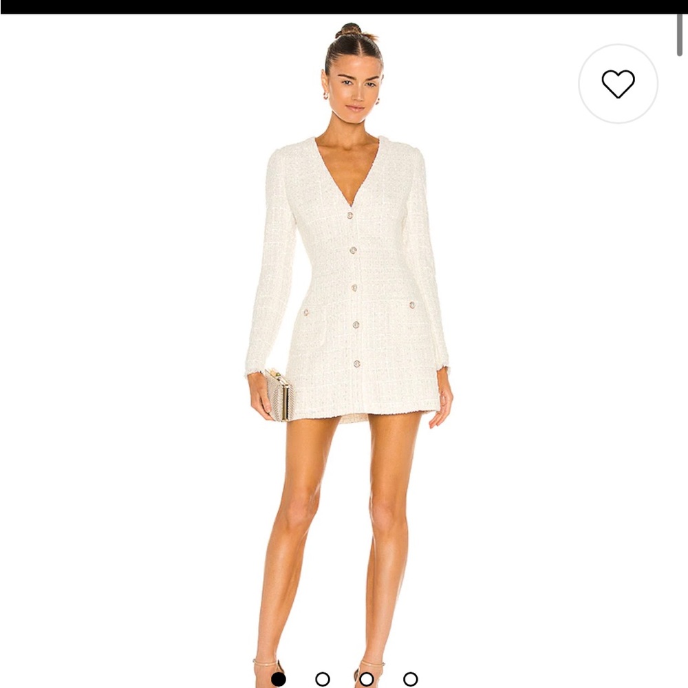 Sau Lee Audrey dress in Ivory brand new